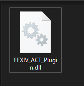 FF14用プラグイン FFXIV_ACT_Plugin.dll をダウンロードする 解凍