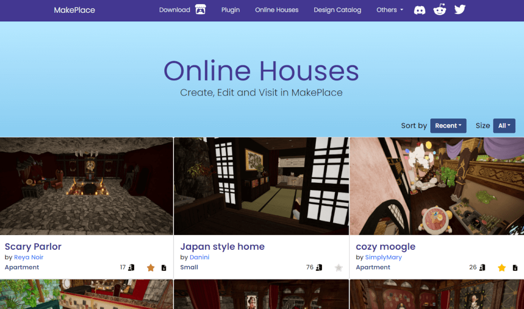 Online Houses - MakePlace