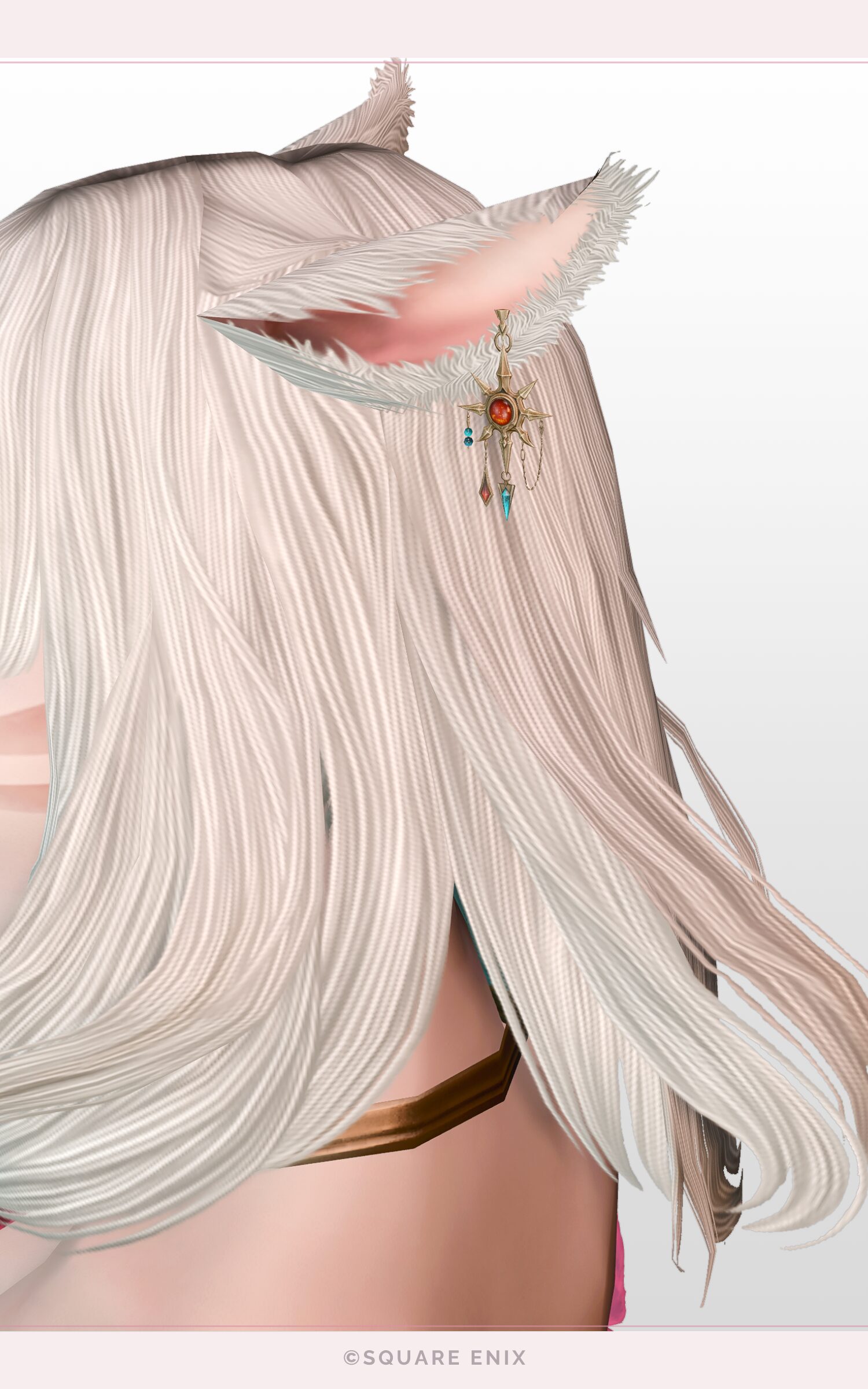 アクセサリーにカメラを寄せた画像